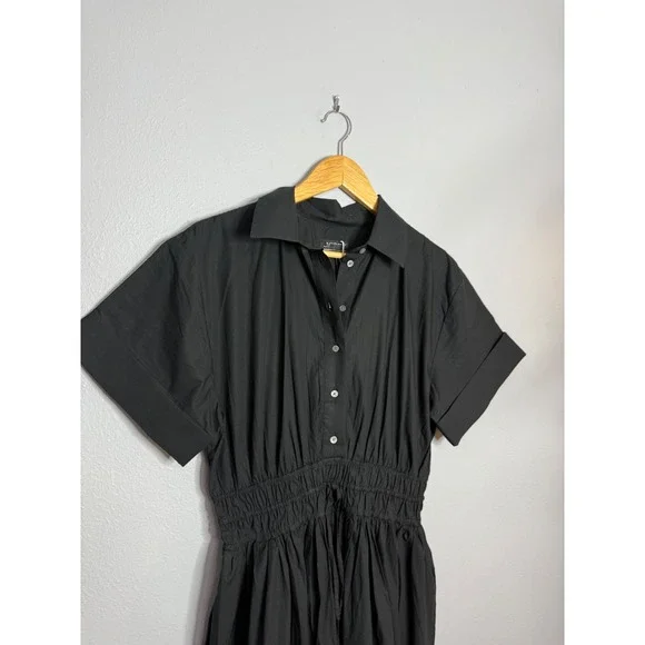 J.Crew Elena shirtdress in cotton poplin Tall 8 - Picture 3 of 7